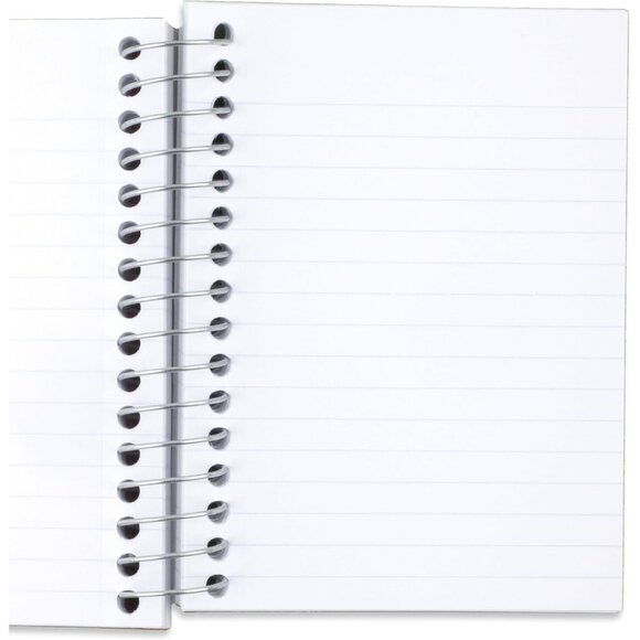 Spiral Notebook, 6 Pack, College Ruled Paper, Fat Lil' Pocket Notebooks, 3-1/2" - Picture 7 of 7